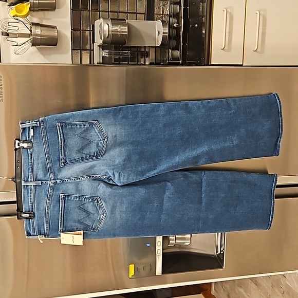 💕MOTHER💕 The Dodger Ankle Jeans ~ Work Hard Play Hard 32 NWT - Picture 13 of 16